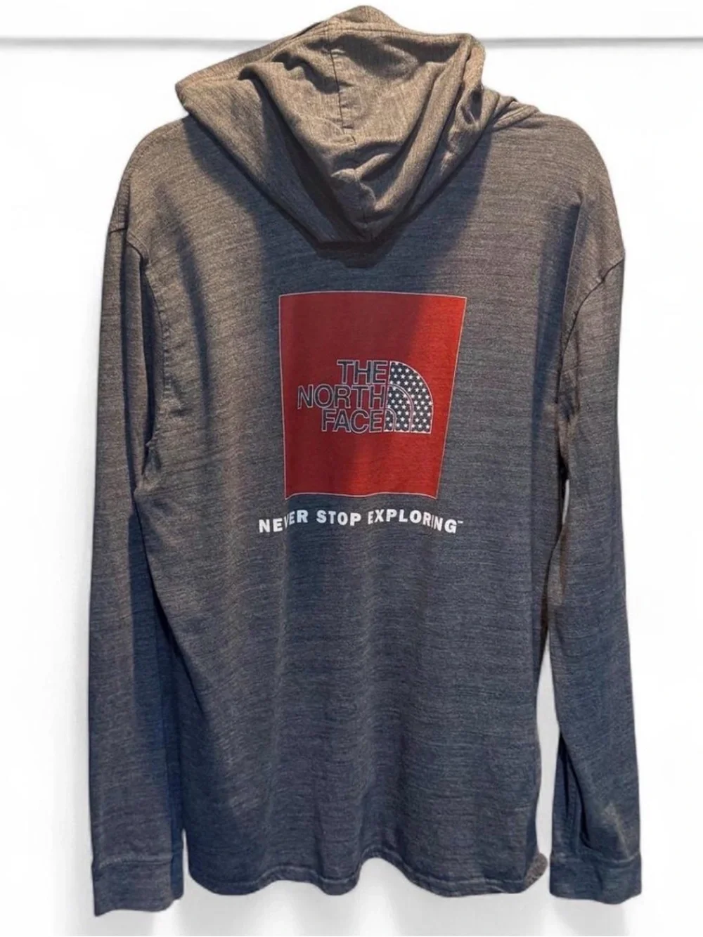 The North Face Red Box Americana Full-Zip Hoodie Size: Men's Extra Large Tall